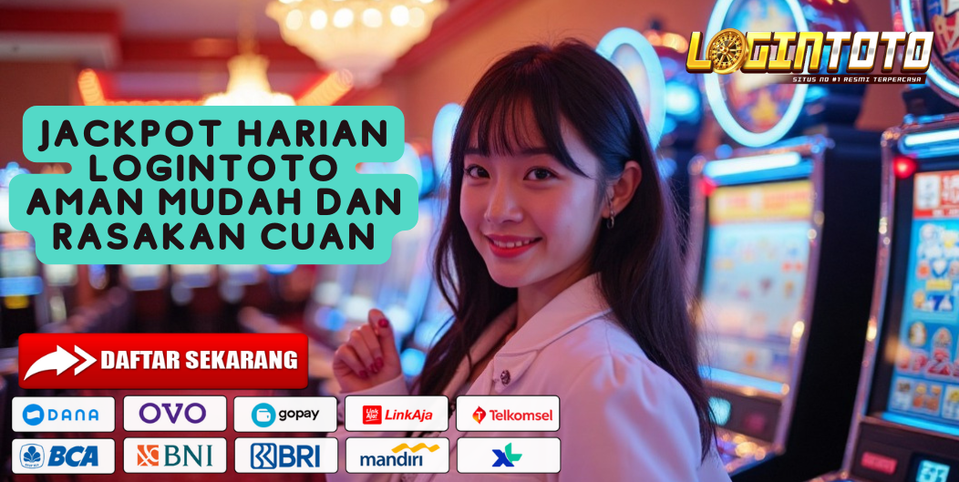 JACKPOT HARIAN LOGINTOTO AMAN MUDAH DAN RASAKAN CUAN
